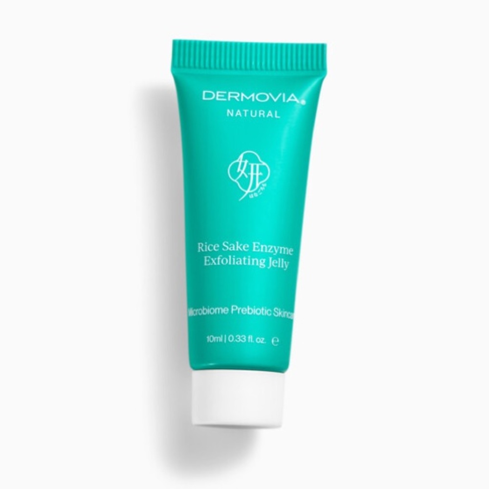 Dermovia Natural Rice Sake Enzyme Exfoliating Jelly - Teal